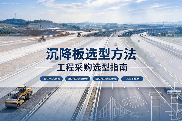 稻城沉降板选择方法