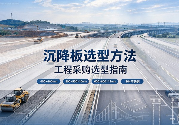 稻城沉降板选择方法